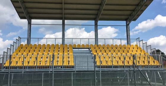 Tribuna per impianto sportivo, Fornovo - Metalsystem